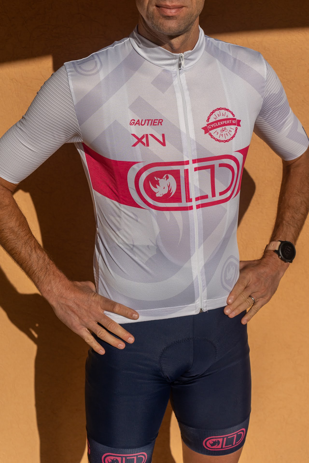 Image of LTD Coaching product Jersey Team (Blanc/Rose)